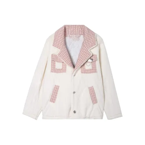 SYEEE WITH U Многоцветное Пальто Женские Куртки