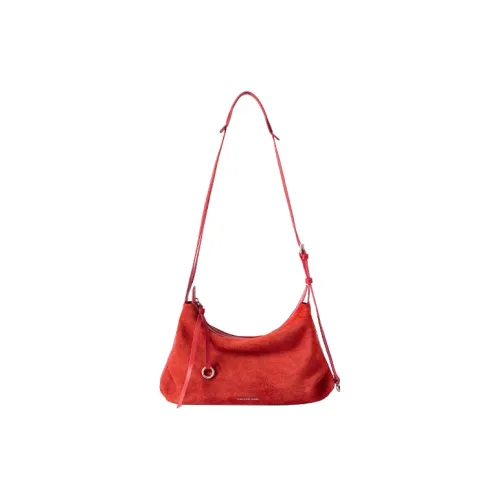 AMAZING SONG Коровья кожа Сумка через плечо Маленькая Женская Гранат Красный Верблюжий Коричневый Оливковый Зеленый