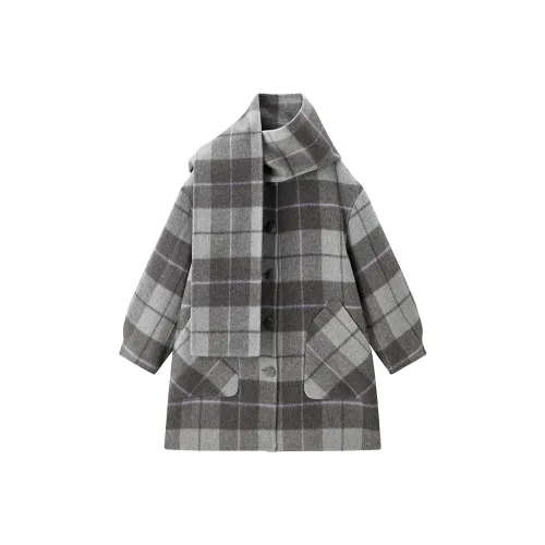 LEDIN Серебристо-серый в наличии Женское пальто