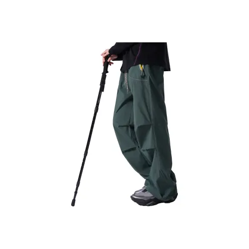 LEIMO Бирюзовые Зеленые Унисекс Карго Брюки