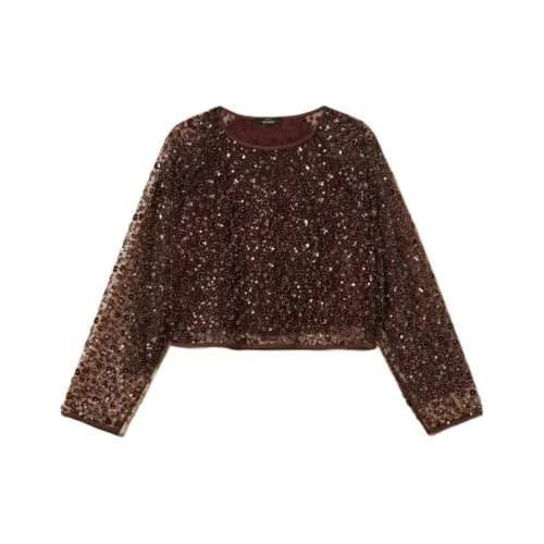 TWINSET Milano FW25 Расклешенный рукав T Рубашка Женская