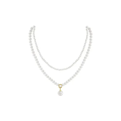 DAWO Медное покрытие с Real золотыми ожерельями для женщин