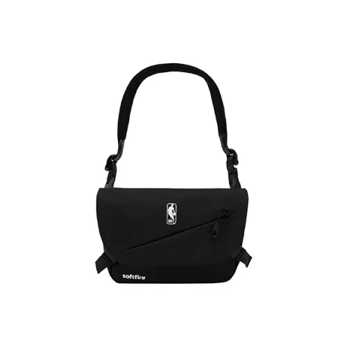 NBA Покрытый полиэстер сумка через плечо унисекс черный