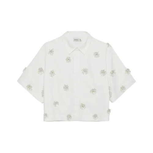 JONATHAN SIMKHAI Белая Мужская Рубашка