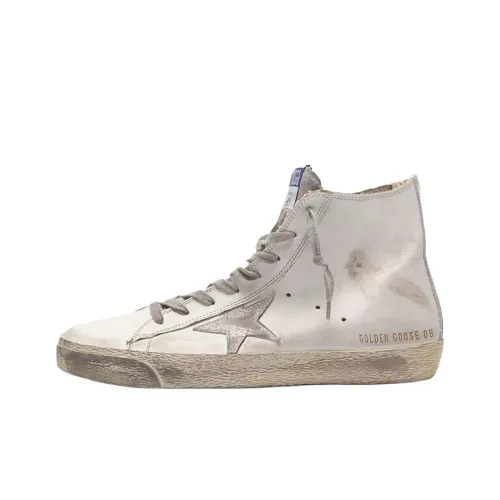 Golden Goose Francy Повседневная обувь Женская Белая Потертый Позиционирование стиля