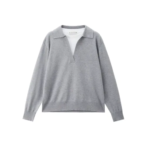 Giordano 03 Светлый Фотиния Серый Женский Трикотаж