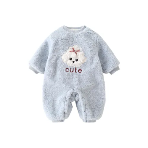 XiaoJinBu Blue Baby Комбинезоны Ползунки