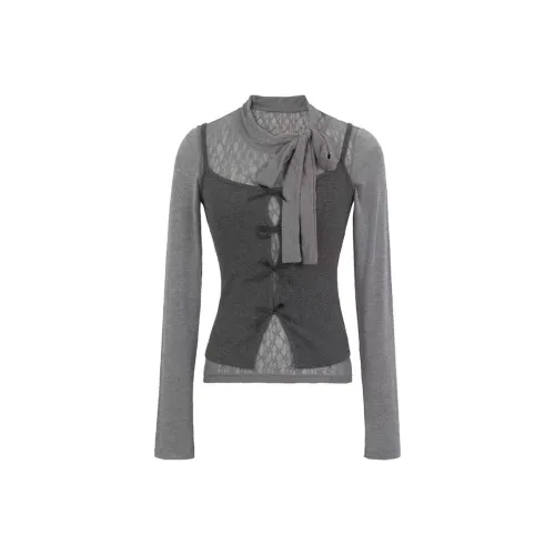 KYKW Серый Женские T-рубашки