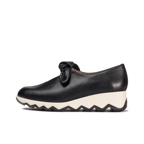 WONDERS Женские повседневные туфли черные женские