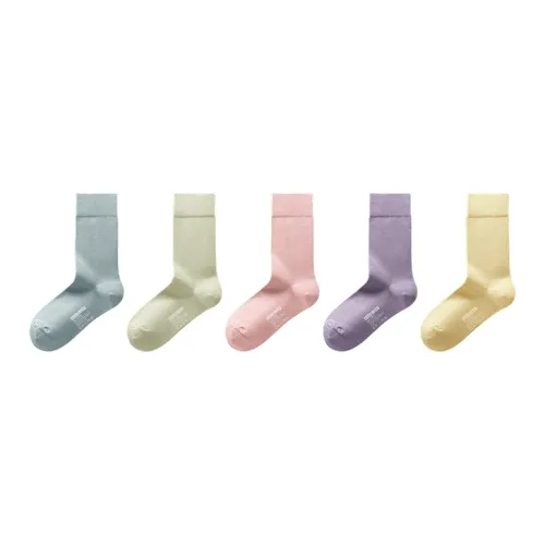 Bananain Женские носки до колена упаковка из 5 пар