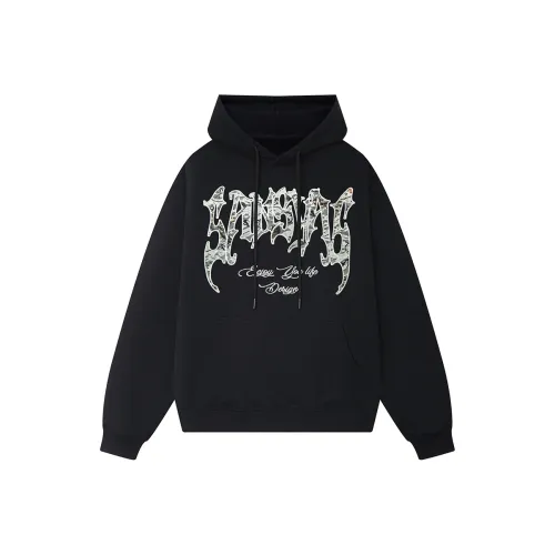 SANSYAS Черный Унисекс Свитшоты