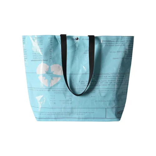 DRACONITE Полипропилен PP Ткань Вязаная Сумка Стандартная Унисекс Небесно-Синий