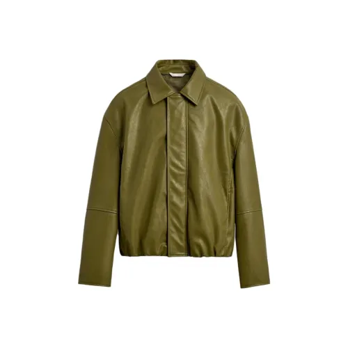 ZARA Травяной зеленый Мужские Куртки