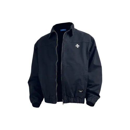 COMOWA Черный с съемным логотипом унисекс куртки