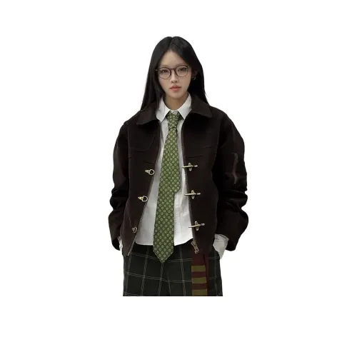 MUCCHIC Коричневый Женский Куртки