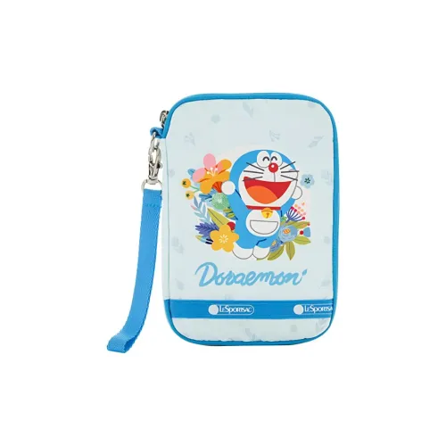 LeSportsac Doraemon Collaboration Ткань Клатч Маленький Женский Синий
