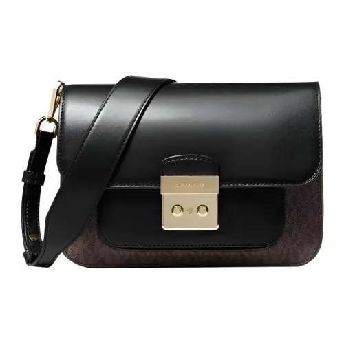 MICHAEL KORS MICHAEL KORS Luggage Collection Кожа Сумка через плечо Большая Женская Черная