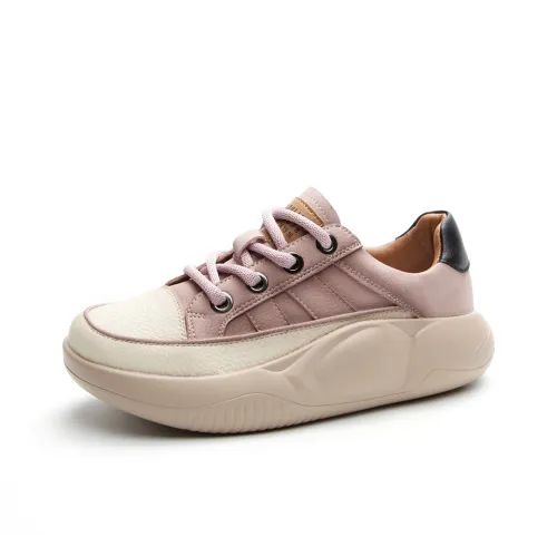 BODISIJIA Амортизация Высота Увеличение Устойчивость к Износу Легкие Дышащие Низкие Кроссовки для Скейтбординга Женские