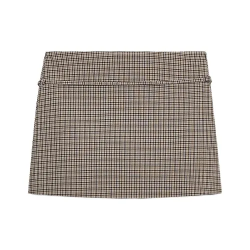 ZARA Серый Коричневый Желтый Женские Повседневные Шорты