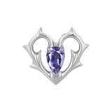 Фиолетовый, одиночный