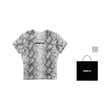 Белый, знак змеи, узор, сумка для покупок