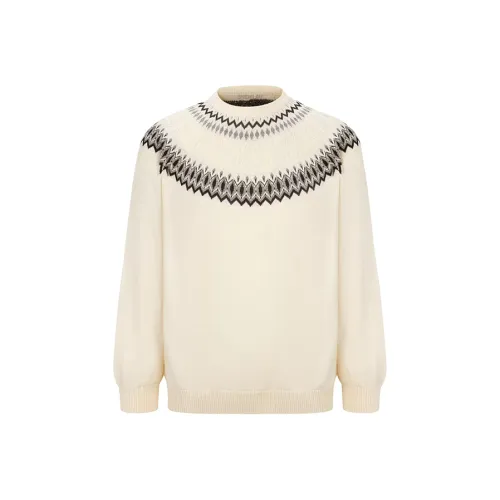 SNEIKLAU Ecru Unisex Трикотаж