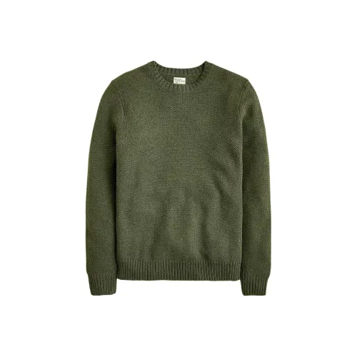 J.Crew Оливково-зеленые Мужские Свитера