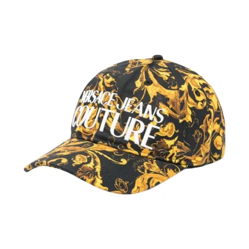 VERSACE JEANS Хлопок Бейсболки Мужские Черный Золото
