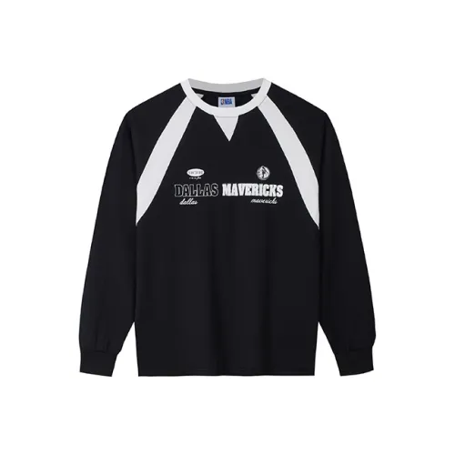 NBA Mavericks Team Doncic Длинный рукав Т-рубашка Подростки