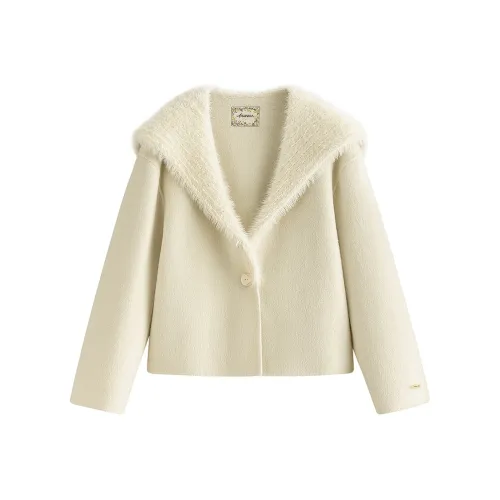 Inman Pearl White Женское пальто