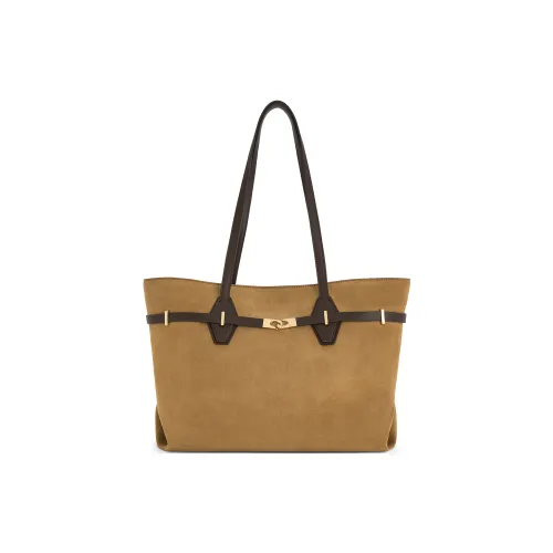 CHARLES KEITH Сумка через плечо из синтетической кожи большая женская кофейно-коричневый песочный