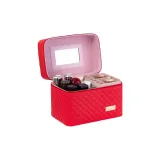 812 Вышитый Клетчатый Внутренний отсек Ввернутая бутылка Красный