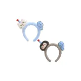 2 шт Плюшевый Рыбка Ободок-Кошка Голова+Пингвин