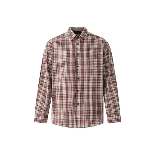 CHEER ZONE Красная клетка Унисекс Рубашки