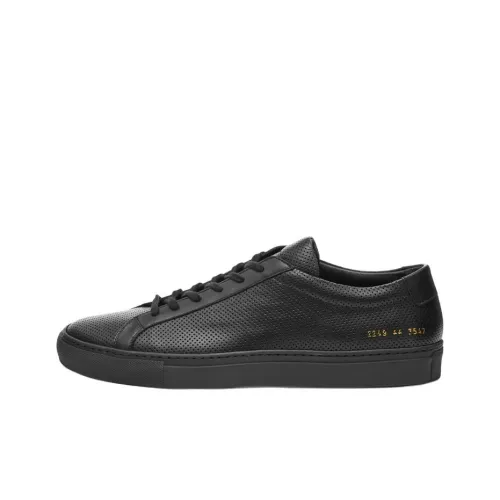 COMMON PROJECTS Achilles Low Топ Скейтборд Кроссовки Мужские Черные