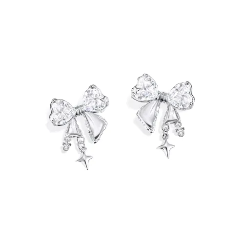 Серьги-гвоздики из стерлингового серебра 925 пробы LUCA Унисекс