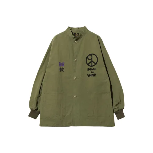 Needles x Sasquatchfabrix. x Sasquatchfabrix. X Suzuki Kenji Коллаборация FW25 Рубашка Унисекс