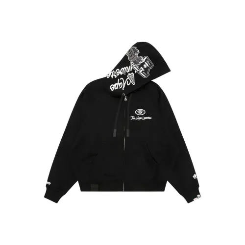 Aape Черный BKX Мужские Свитшоты