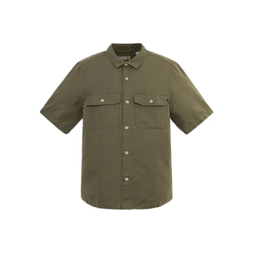 Timberland Армейский зеленый Мужские рубашки