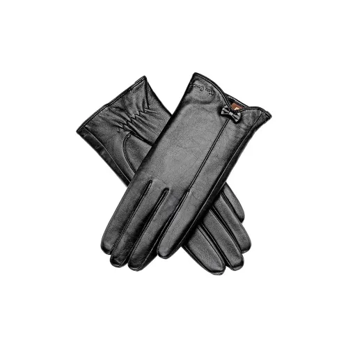 PIERRE CARDIN Перчатки из козьей кожи женские черные