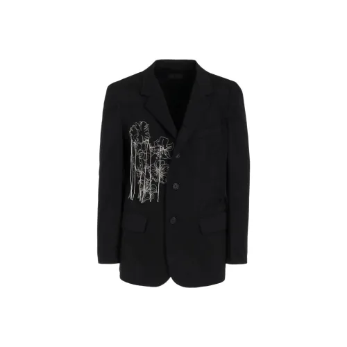Yohji Yamamoto S'YTE FW25 WEPON CLOTH 5 Button Embroidery Tailored Jacket Куртки Пальто Unisex