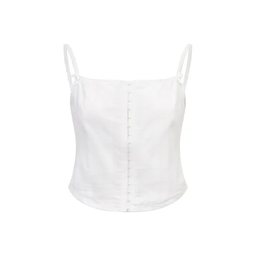 Ariseism Дизайн 100% хлопок Топ на бретелях Женские Лето Облегающий крой Топ Женские