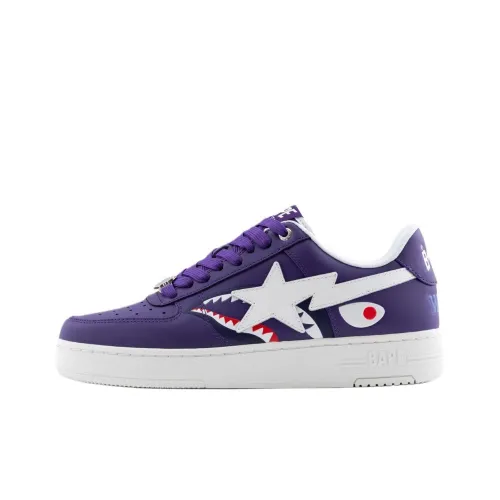 A BATHING APE BAPE STA Shark Low Top Скейтборд Кроссовки Женские