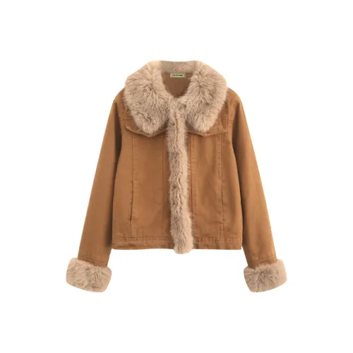 Yvetteclassic Коричневый Женские Меховые изделия