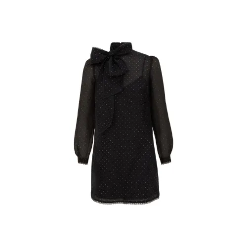 Zimmermann Длинное платье с длинными рукавами женское