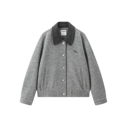 LEDIN Серебристо-серый в наличии Женское пальто