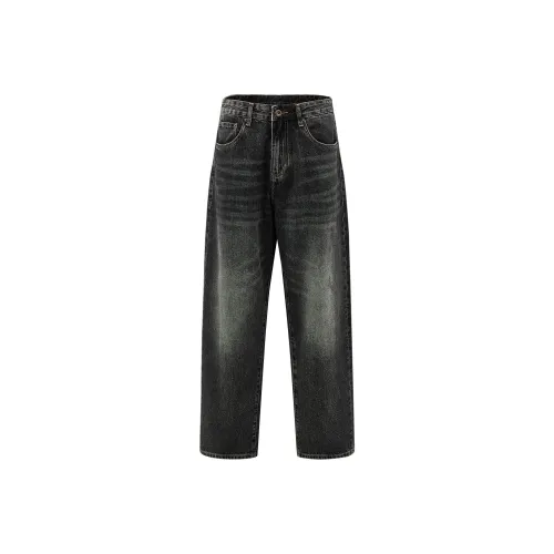 CAT Gray Men's Jeans КАТ Серый Мужские Джинсы