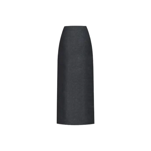 MONTSAND GREY Midi Юбка Повседневная Длинная Юбка Женская