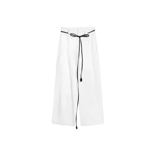 FTTHR Белый Женские Повседневные Брюки