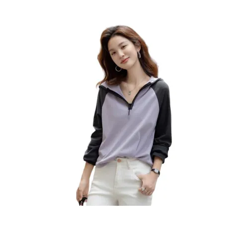 Dme Прозрачный фиолетовый женские T-рубашки